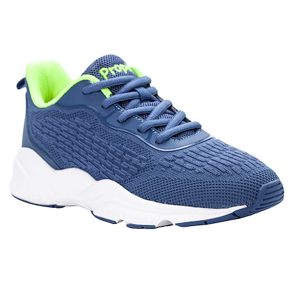 Propet Women's Stability Strive Walking Shoe Denim/Green - WAA212MDEG