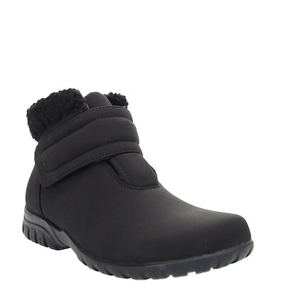 Propet Women's Dani Strap Boot Black Nylon - WBA003NBLK