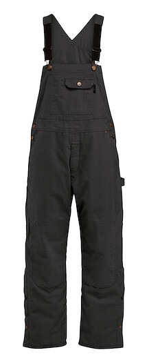 WOLVERINE Men's Sawmill Insulated Duck Bib Overall Black - W1204980-003