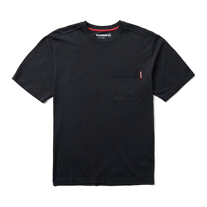 WOLVERINE Men's Classic Short Sleeve Pocket Tee Black - W1211960-003