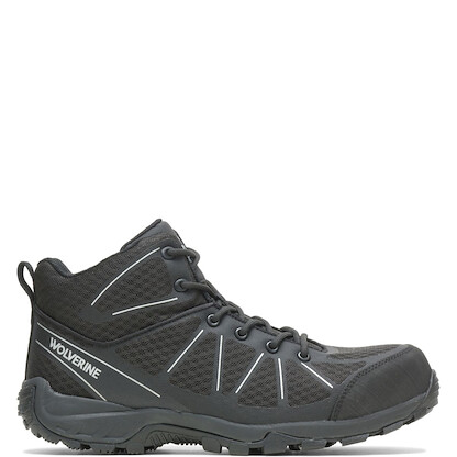 WOLVERINE Men's Amherst II CarbonMAX® Composite Toe Work Boot Black - W201150