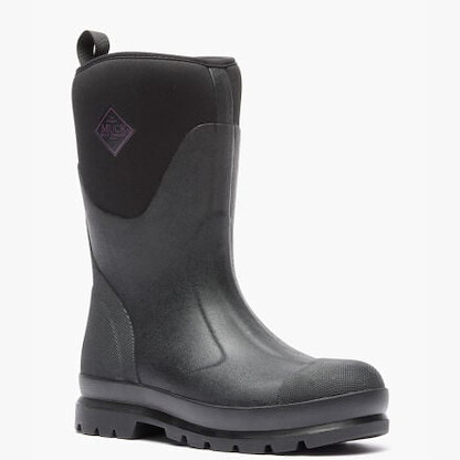Muck Boot Company Women's Chore Classic Mid Waterproof Outdoor Boot Black - WCHM000