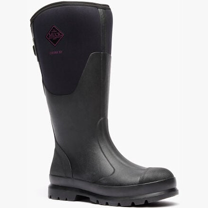 Muck Boot Company Women's Women's Chore Wide Calf Tall Waterproof Boot Black - WCXF000