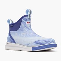 XTRATUF Women's 6" Ankle Deck Boot Sport Skipper Blue - XADSW201