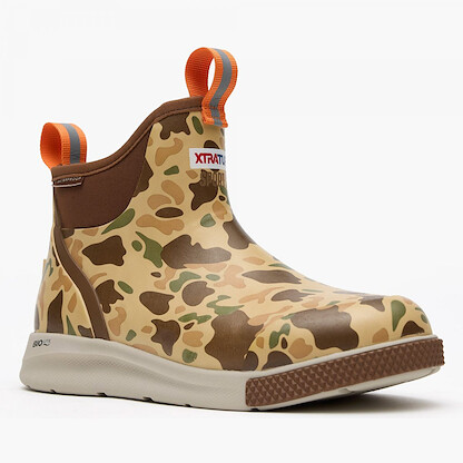 XTRATUF Women's 6" Ankle Deck Boot Sport Duck Camo - XADSWDCM
