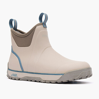 XTRATUF Men's 6” Ice Fleece-Lined Ankle Deck Boot Taupe  - XMABI900