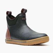 XTRATUF Men's Camp Fleece Lined Ankle Deck Boot Black - XMADBC00