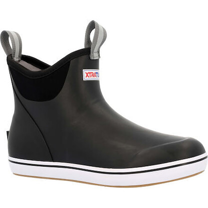 XTRATUF Women's 6" Ankle Deck Boot Black - XWAB000