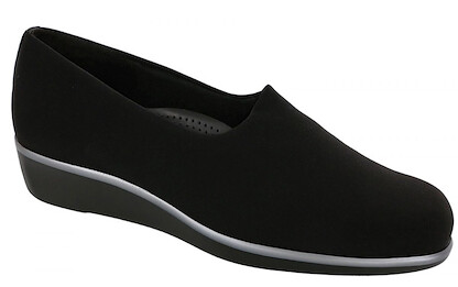 SAS Women's Bliss Slip On Wedge Black - 2750-013