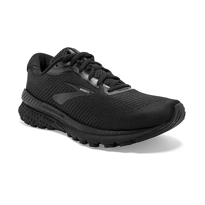 Brooks Women's Adrenaline GTS 20 Running Shoe Black/Grey  - 120296-040