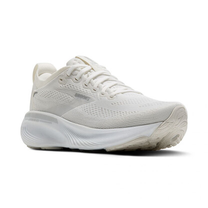 Brooks Women’s Adrenaline GTS 25 Supportive Running & Walking Shoe - White/White/Silver - 120443-127