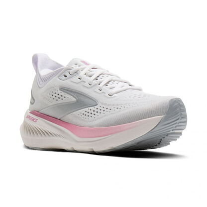Brooks Women’s Glycerin 23 Neutral Running Shoe White/Harbor Mist/Metallic - 120465-133