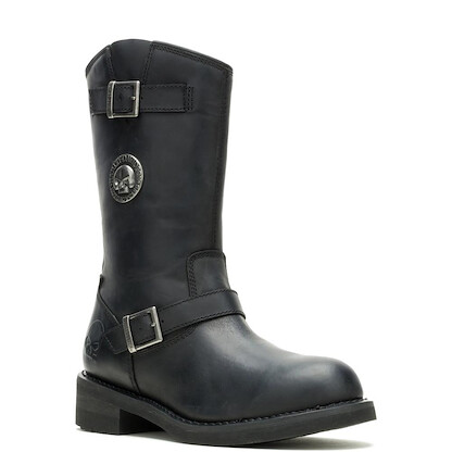 Harley-Davidson Men's Classic Cruise Tall 10'' Black Motorcycle Boot - D93907