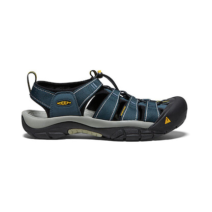 KEEN Men's Newport H2 Wide Sandals Navy/Medium Grey - 1030994