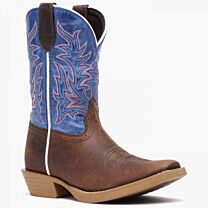 Durango Shyloh Unisex Kids' Western Boot Driftwood/Lapis Blue - DBT0255C