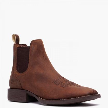 Durango Men's Shyloh Chelsea Boot Distressed Brown - DDB0533