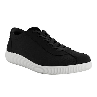 ECCO Women's Soft Zero Retro Sneaker Black/Black - 220253-51052