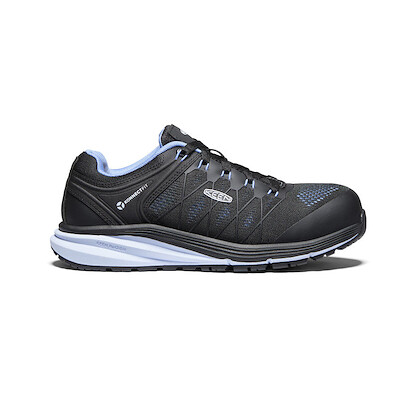 KEEN Utility Women's Vista Energy Carbon Fiber Toe Work Shoes Hydrangea/Black -- 1024594