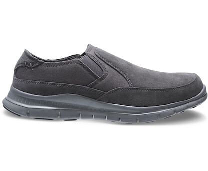 HYTEST Men's Blake Steel Toe Slip On Grey - K10112
