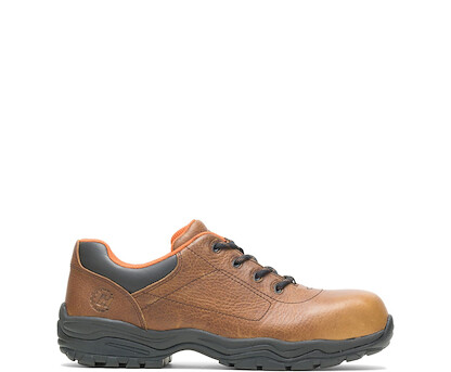 HYTEST Men's Avery Nano Toe Brown Work Shoe - K10331