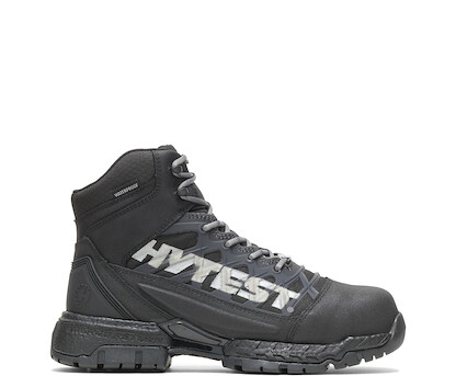 HYTEST FootRests® 2.0 Charge Waterproof Nano Toe 6" Hiker Black - K23340