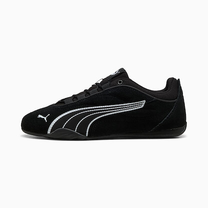 Puma Women's Catch Shoes, Black-White