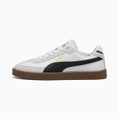 Puma Unisex Kids' Club II ERA Shoes White-Black AH25