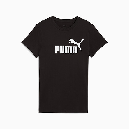 PUMA Women's Essentials Logo T-Shirt Puma Black - 68795501