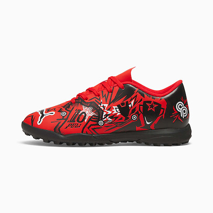 PUMA Unisex Kids' Puma x Christian Pulisic Ultra Play Turf Soccer Cleats Puma Red/Puma Black/Puma white - 10749201