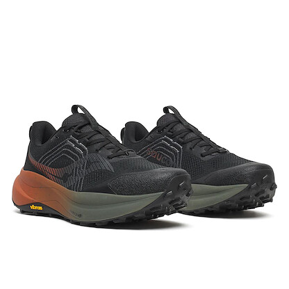 Saucony Men's Xodus Ultra 4 Black/Rust Trail Running Shoe - S101617-1009
