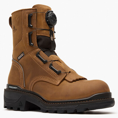 Rocky Men's Rams Horn Composite Toe Logger Boot Brown - RKK0509
