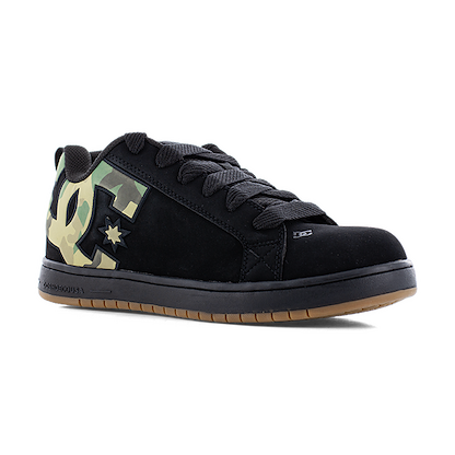 DC Work Crew Men's Court Graffik Composite Toe Work Shoe Black/Camo - DC60105