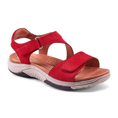Cobb Hill Women's Fiah Sandal Medium Red Nubuck - C-FIAH-MRE01