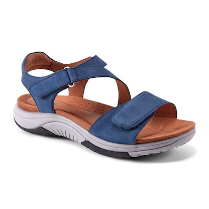 Cobb Hill Women's Fiah Sandal Dark Blue Nubuck - C-FIAH-DBL01