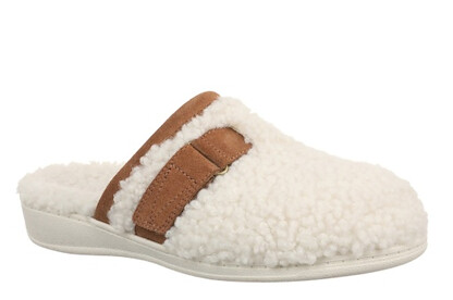 Vionic Women's Izzy Clog Slipper Cream - J6717M1100