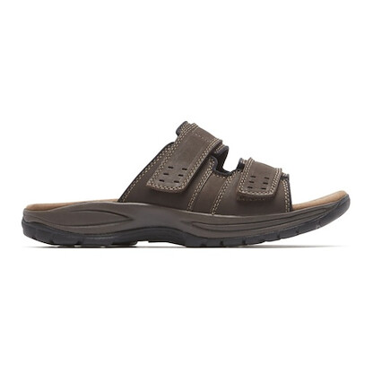 Dunham Men's Newport Slide Brown Sandals - ML01720-JBR93