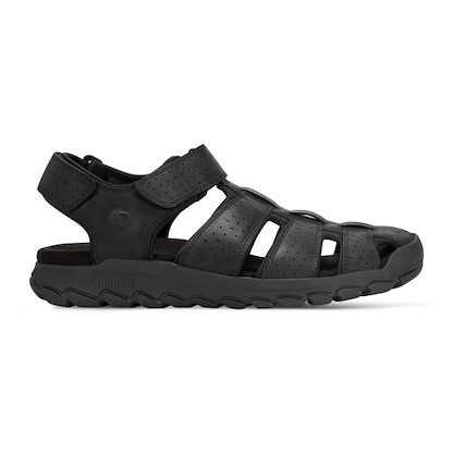 Dunham Men's Norwood Casual Fisherman Black Sandals - H-Norwood-BLK01