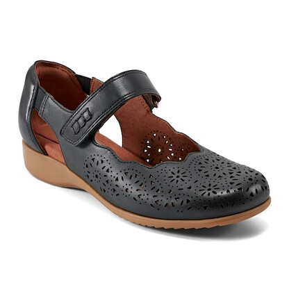 Cobb Hill Women's Rully Black Leather - C-RULLY-BLK01
