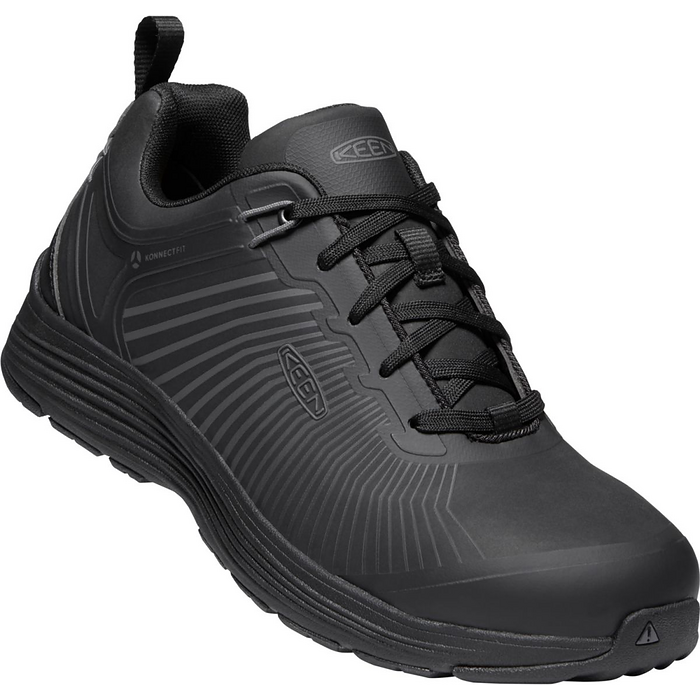 KEEN Utility Men's Sparta XT Aluminum Toe  Work Shoe Black/Black - 1024191