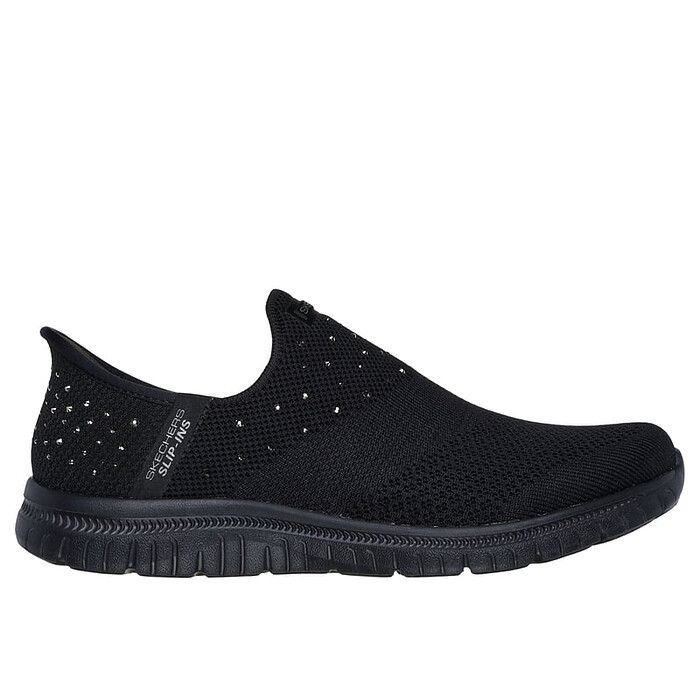 Skechers Women's Virtue Starlight Slip-Ins Shoe Black - 104450-BBK