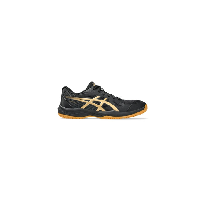 ASICS Men's Upcourt 6 Volleyball Shoe Black/Pure Gold - 1071A104-002