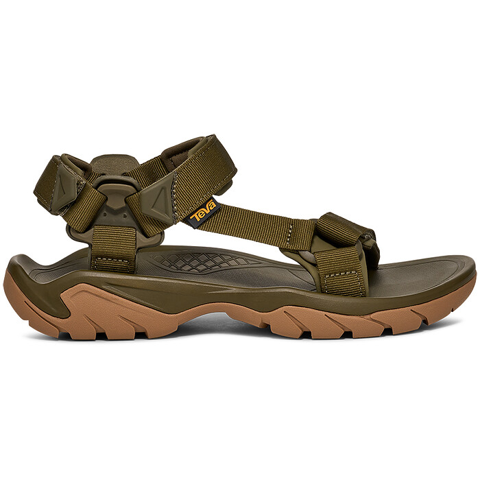 Teva Men's Terra Fi 5 Universal Sandal Dark Olive/Honey Brown - 1102456-DVH