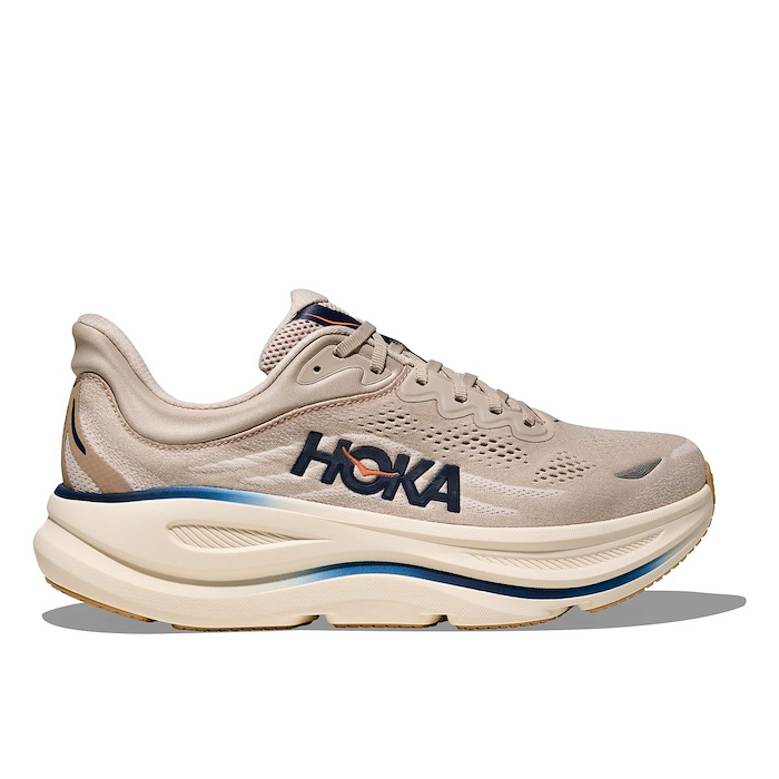 HOKA Men's Bondi 9 Running Shoes Stucco/Grout - 1162011-SCCG
