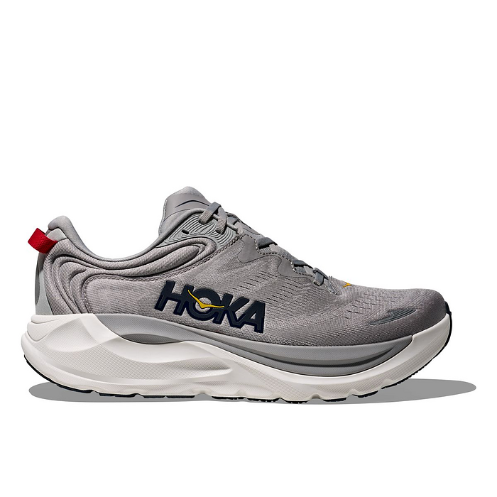 HOKA Men's Gaviota 6 Running Shoes Stellar Grey/Stardust - 1171932-STLLR