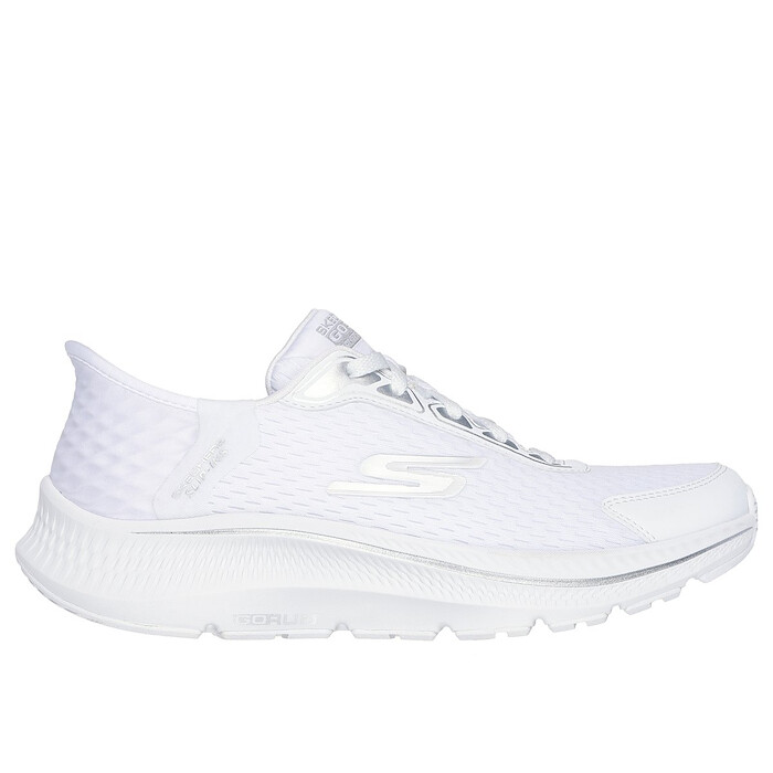 Skechers Women's Slip-ins: Go Run Consistent 2.0 - Endure White/Silver - 128615-WSL