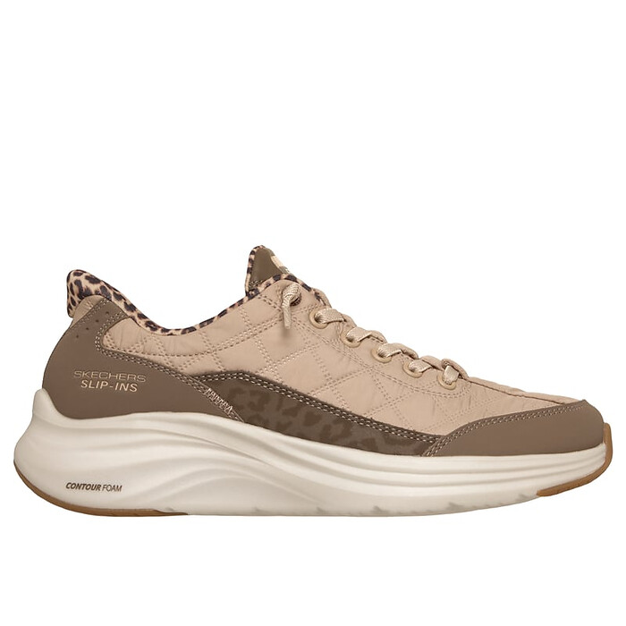 Skechers Women's Contour Foam Cozy Fit Slip-In Brown - 150419-BRN