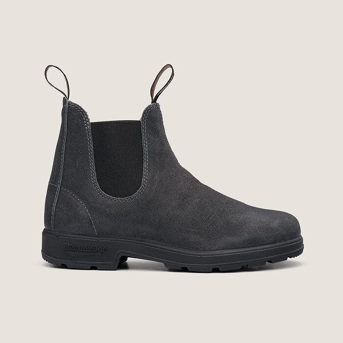 Blundstone Unisex Originals Suede Chelsea Boot Steel Grey - 1910
