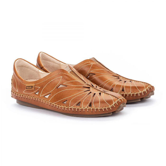 Pikolinos Women's Jerez Slip-Ons Brandy Leather - 578-7399-250