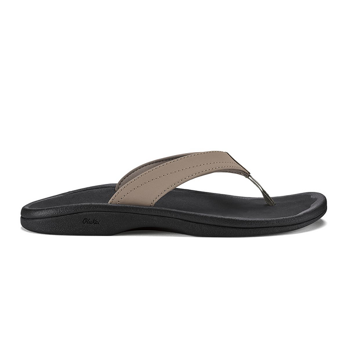 OluKai Women's Ohana Flip Warm Taupe/Black - 20110-WM40