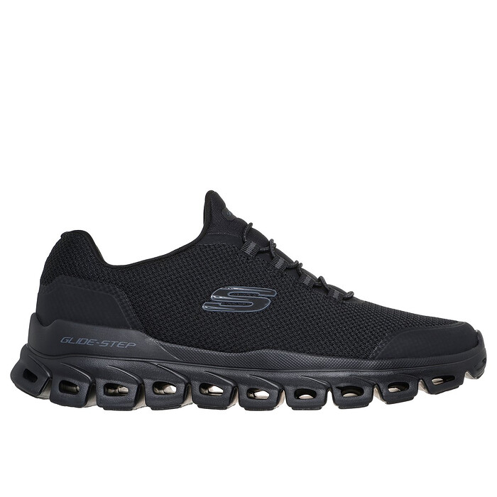 Skechers Men's Glide-Step Noltek Athletic Shoe Black/Black - 233016-BBK